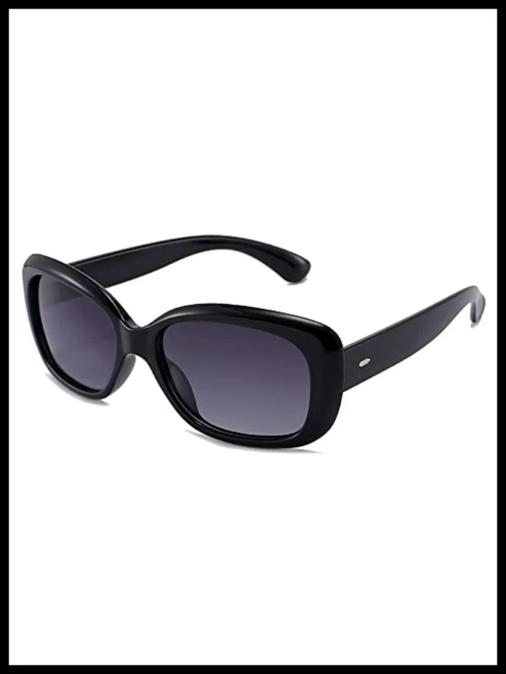 Polarized Square Sunglasses UV400 Protection for Women Men Trendy